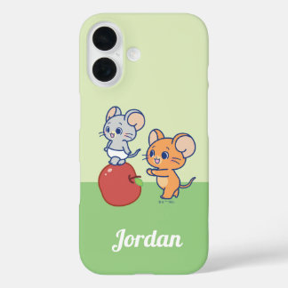 Anime Tuffy und Jerry Apple Rolling iPhone 16 Hülle