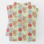 Anime Tuffy und Jerry Apple Rolling Geschenkpapier Set (Beispiel)
