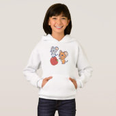 Anime Tuffy und Jerry Apple Rolling Hoodie (Vorne ganz)