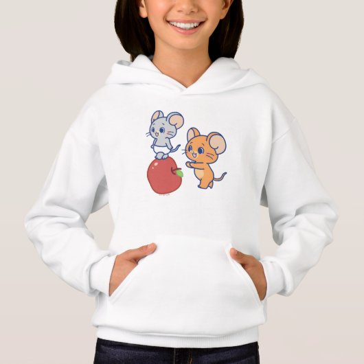 Anime Tuffy und Jerry Apple Rolling Hoodie (Vorderseite)