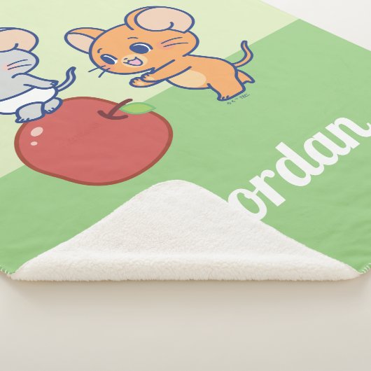 Anime Tuffy und Jerry Apple Rolling Sherpadecke (3/4)