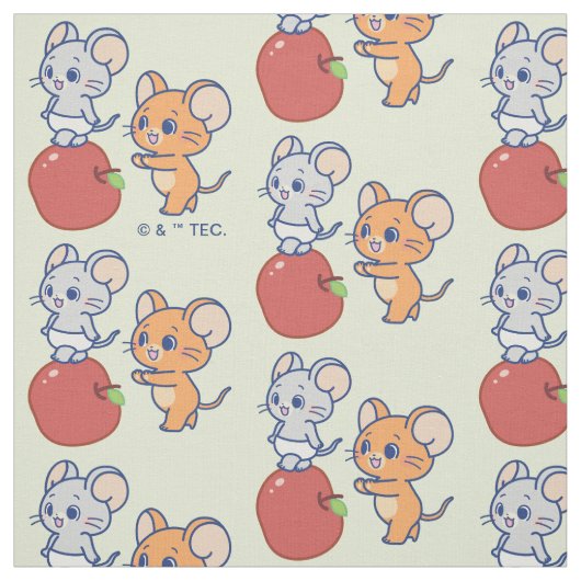 Anime Tuffy und Jerry Apple Rolling Stoff (Muster)