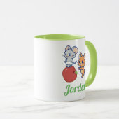 Anime Tuffy und Jerry Apple Rolling Tasse (VorderseiteRechts)