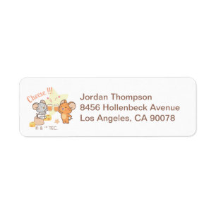 Anime Tuffy und Jerry Cheers zu Käse