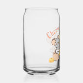 Anime Tuffy und Jerry Cheers zu Käse Dosenglas (Rechts)