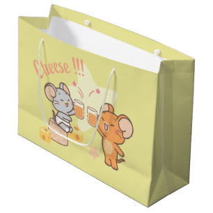Anime Tuffy und Jerry Cheers zu Käse Große Geschenktüte