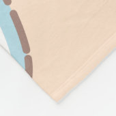 Anime Tuffy und Jerry Cheesecake Fleecedecke (Ecke)