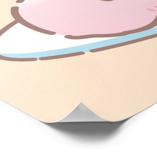 Anime Tuffy und Jerry Cheesecake Poster (Ecke)