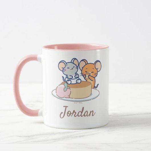 Anime Tuffy und Jerry Cheesecake Tasse (Links)