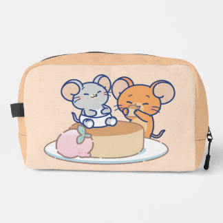 Anime Tuffy und Jerry Cheesecake Waschbeutel