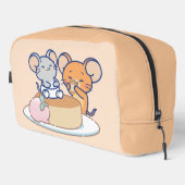 Anime Tuffy und Jerry Cheesecake Waschbeutel (Rechte Ecke)