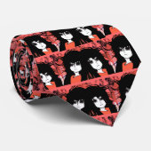 Anime Twins Krawatte (Gerollt)