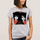 Anime Twins T-Shirt (Vorderseite)