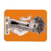 Anime Typ O SNAP, Original Zeichnend Magnet (Horizontal)
