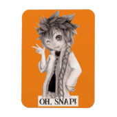 Anime Typ O SNAP, Original Zeichnend Magnet (Vertikal)