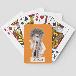 Anime Typ O SNAP, Original Zeichnend Spielkarten