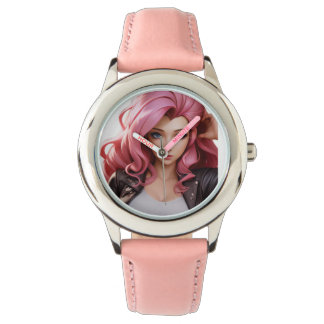 Anime-Uhr für Damen Armbanduhr