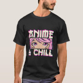 Anime und Chill T-Shirt (Vorderseite)