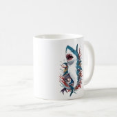 Anime- und Dolphin-Tasse Kaffeetasse (VorderseiteRechts)