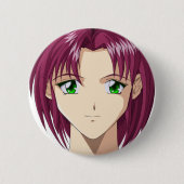 Anime und Manga Faces Button (Vorderseite)