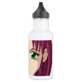 Anime und Manga stellt gegenüber Trinkflasche (Rechts)
