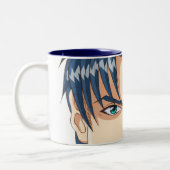 Anime und Manga stellt gegenüber Zweifarbige Tasse (Links)