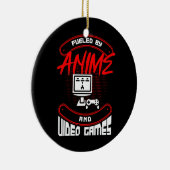 Anime- und Video-Games-Gamer-Angebot Keramik Ornament (Rechts)