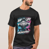 Anime Unleashed Graphic T - Shirt (Vorderseite)
