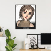 Anime: (unschuldig) Drucken Poster (Heimbüro)