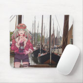 Anime, V Tuber, VTuber, Harbor Mousepad (Mit Mouse)