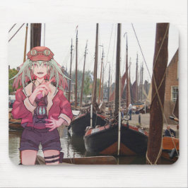 Anime, V Tuber, VTuber, Harbor Mousepad
