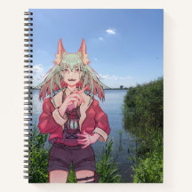 anime, V Tuber, VTuber, lake