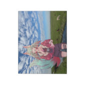 Anime, V Tuber, VTuber, sky Notizblock (Rotiert)