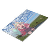 Anime, V Tuber, VTuber, sky Notizblock (angewinkelt)