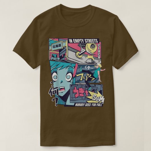 Anime Vaporwave Skater Cool Fun Retrowave 80er Car T-Shirt (Design vorne)