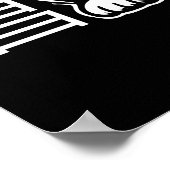 Anime Vintag Maneki Neko Lucky Cat, Erfolgsgeld Poster (Ecke)