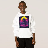 Anime Violet - Bold & Dreamy Ästhetik Hoodie (Vorne ganz)