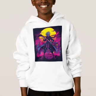 Anime Violet - Bold & Dreamy Ästhetik Hoodie