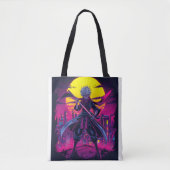 Anime Violet - Bold & Dreamy Ästhetik Tasche (Vorderseite)
