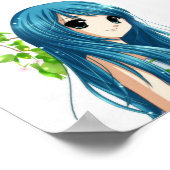 Anime von Cosmo Poster (Ecke)