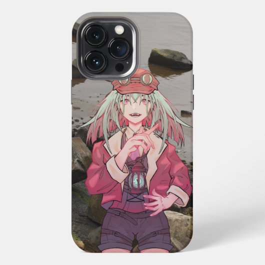 anime, VTuber, V Tuber, rocks iPhone Hülle (Rückseite)
