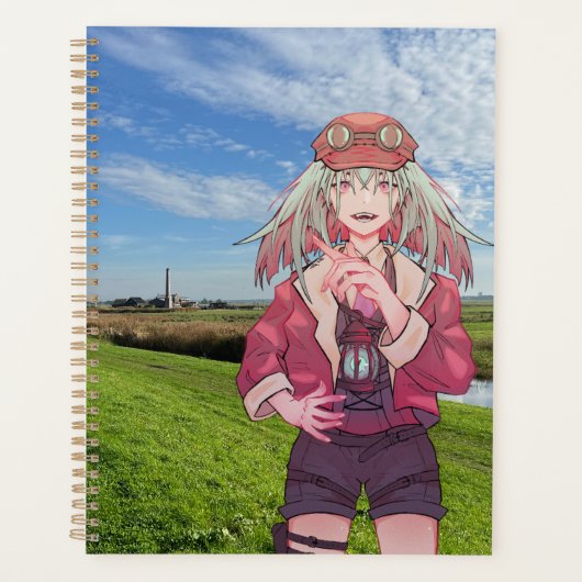 Anime, VTuber, V Tuber, stoomgemaal Planer (Vorderseite)