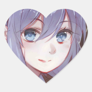 Anime Waifu Aufkleber