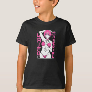 Anime Waifu Material Japanisch Anime Lover T-Shirt