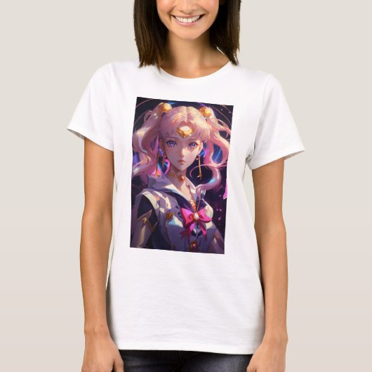 Anime waifu T-Shirt (Vorderseite)