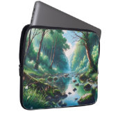 Anime Waldlandschafts Grafik Laptopschutzhülle (Vorne Rechts)