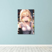 Anime Wall Art. Leinwanddruck (Insitu (Holzboden))
