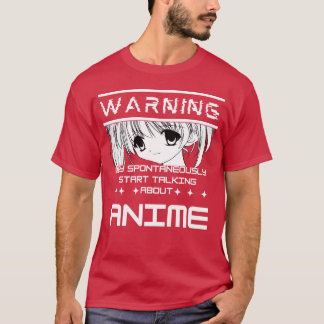 Anime WARNUNG Junge T-Shirt