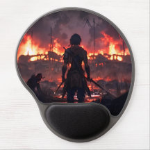 Anime Warrior Mouse-Pad