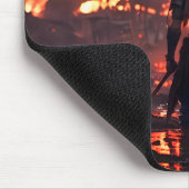 Anime Warrior Mouse Pad Mousepad (Ecke)